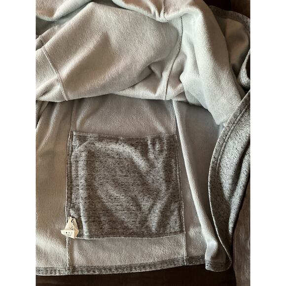 UGG Sz XS Heather Gray Pichot Angeline Pockets Comfy Overized Soft Cape poncho - Picture 7 of 10